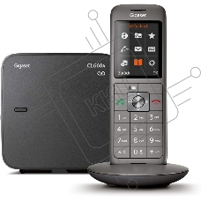 Р/Телефон Dect Gigaset CL660A черный автооветчик АОН