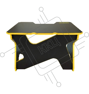 Игровой стол Generic Comfort Gamer Mini/DS/NY чёрно-жёлтый (ЛДСП 25мм ,120 x 90 x 75 см)