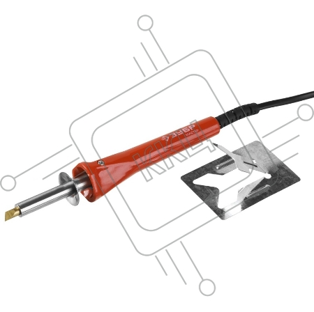 Выжигатель-ручка ЗУБР 55425  прибор мастер с набором насадок 7шт и красками