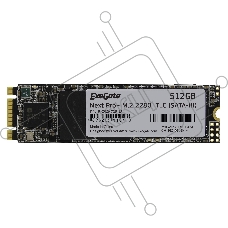 Накопитель SSD ExeGate NextPro+ UV500TS512, 512Gb, M.2 2280, SATA III, R/W 568/500