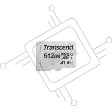 Карта памяти 512GB microSD w/ adapter UHS-I U3 A1