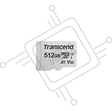 Карта памяти 512GB microSD w/ adapter UHS-I U3 A1