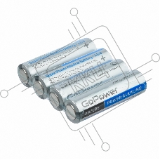 Батарейка GoPower LR6 AA BOX20 Shrink 4 Alkaline 1.5V (4/20/640)