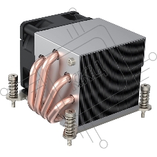 Радиатор 2U Coolserver R63 серебристый/черный 90мм алюминий 8000rpm 52.5db