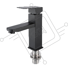 SUS125BL-001F Смеситель для умывальника, ø35