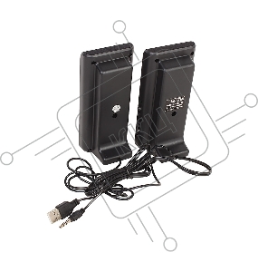 Акустическая система 2.0 CBR CMS 295, Black, 3.0 W*2, USB