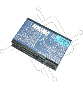 Аккумуляторная батарея для ноутбука Acer Aspire 5100 (BATBL50L6) 10,8-11,1V 5200mAh OEM черная