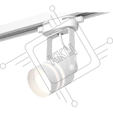 Светильник Ambrella light XT6601082 WH/SWH/FR белый/белый песок/белый матовый MR16 GU10 (C6601, N6235)