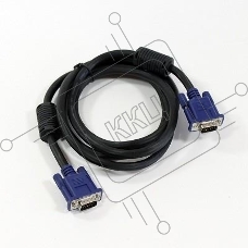 Кабель VCOM VVG6448-1.8M(O) Кабель монитор-SVGA card (15M-15M) 1,8 м 2 фильтра