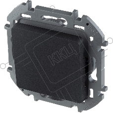 Переключатель 1-клавишный 10AX 250В антрацит
