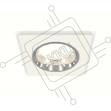 Комплект встраиваемого светильника Ambrella light XC6520003 SWH/PSL белый песок/серебро полированное MR16 GU5.3 (C6520, N6112)