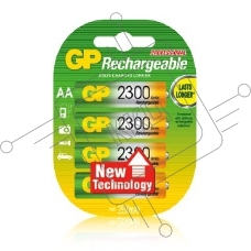 Аккумулятор GP 230AAHC AA NiMH 2300mAh (4шт)