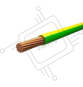 Провод ПуГВ 4 Ж/З (м) ЭлектрокабельНН M0001166