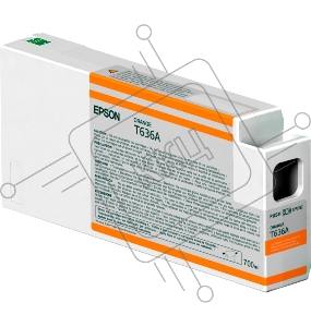 Картридж струйный Epson C13T636A00 оранжевый для I/C SP 7900/9900 (700ml)