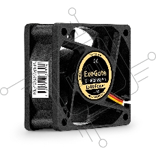 Вентилятор для корпуса ExeGate ExtraPower EP06025S3P-5 черный, 60 мм, 4800 об/мин, 33.5 дБ, 3 pin