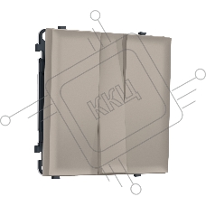 Комплект механизма 3-кл выключателя SIGMA Серо-бежевый матовый 10A-250V QUANT PRO (SP3650, PR133)