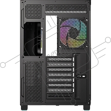 Корпус Case ID-Cooling VIEW 510 ARGB Black ATX/win TG/4 fans/Gen2 Type C/CPU 162mm/GPU 407mm/ no PSU