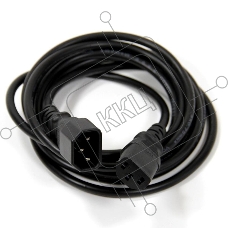 Кабель монитор - компьютер 220V (UPS -> устройство) VCOM <VDE> 3G*0.75mm (CE001-CU) 3м
