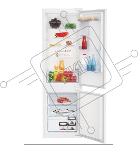Встраиваемый холодильник Beko BCSA2750 двухкамерный белый