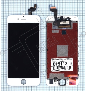 Дисплей для iPhone 6S в сборе с тачскрином (Hancai) белый