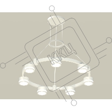 Светильник Ambrella light XR92031600/7 SWH/FR белый песок/белый матовый GX53 (A9203, C9236, N8412)
