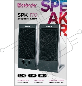 Компьютерная акустическая система Defender SPK-170 65165