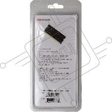 Оперативная память Hikvision, DDR4, 4GB (1x4GB), 2666MHz, CL19, SO-DIMM