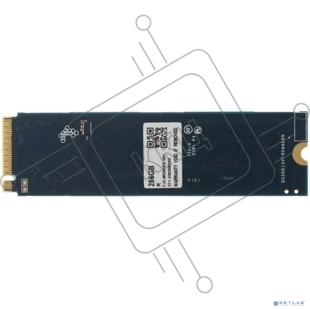 Накопитель SSD Apacer 256Gb M.2 AS2280P4 <AP256GAS2280P4-1> (PCI-E 3.0 x4, up to 1800/1100MBs, 3D TLC, NVMe 1.3, 22х80mm)