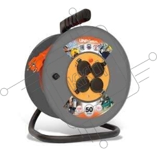 Удлинитель на катушке 4х50м с заземл. 16А IP44 ВЕМ-250 термо ПВС 3х2.5 UNIVersal 9634209