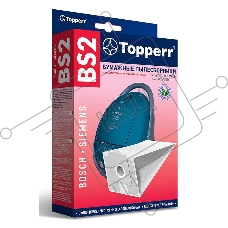 Фильтр Topperr д/пылесоса BOSCH-SIEMENS (Тип H, A,G, D, B), 5 шт 1001 BS 2