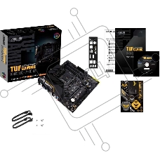 Материнская плата Asus TUF GAMING B450M-PRO II Soc-AM4 AMD B450 4xDDR4 mATX AC`97 8ch(7.1) GbLAN RAID+HDMI+DP
