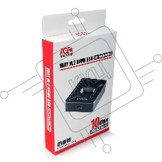Док Станция SSD M.2 NVME AgeStar 31CBNV1C (GRAY) серый