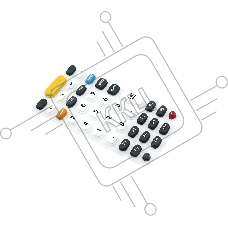 Клавиатура резиновая 38 клавиш Keypad (38-Key) for Motorola MC3XXX
