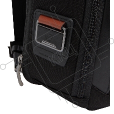 Рюкзак слинг мужской Piquadro Oberon CA7277W150/BLUS темно-синий нейлон/натур.кожа