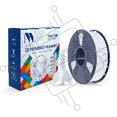 Филамент NVPRINT PLA High Speed White для 3D печати диаметр 1.75мм  длина 330 метров  масса 1 кг