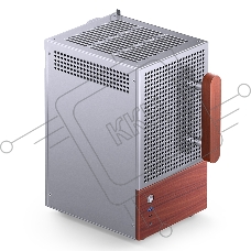 Компьютерный корпус без блока питания Case JONSBO T6, Desktop SFF, TG, no fan, 1xUSB-A 3.2 + 1xUSB-C 3.2, mITX Silver