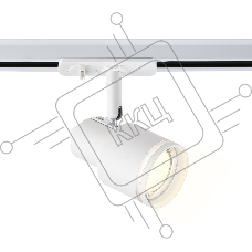 Трековый однофазный светильник Ambrella light GL5205 WH белый GU10 max 12W