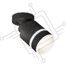 Светильник Ambrella Light XM8111004 SBK/FR черный песок/белый матовый GX53 (A2229, A2106, C8111, N8445)