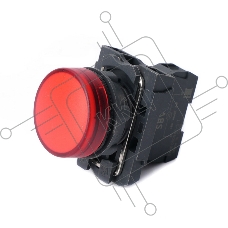 Лампа светосигнальная SB5 d22мм 230-240В AC красн. в сборе SE SB5AVM4
