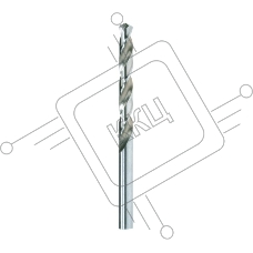 Буры,сверла,долото Makita D-09715 Сверло д\металла HSS, 4.5х47х80мм,1шт,хв-цилиндр      