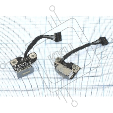Плата питания MagSafe для MacBook Pro 13 15 A1278 A1286 Mid 2009 - Mid 2012 (922-9307 820-2565-A)