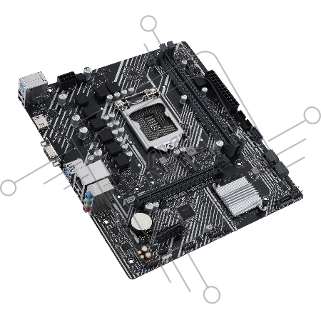 Материнская плата Asus Prime H510M-K Soc-1200 Intel H510 2xDDR4 mATX AC`97 8ch(7.1) GbLAN+VGA+HDMI