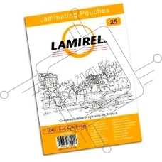 Пленка для ламинирования Fellowes 125мкм A4 (25шт) глянцевая 216x303мм Lamirel (LA-78802)