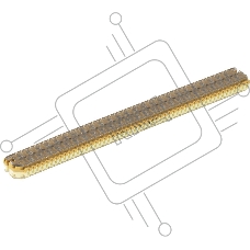 Блок соединительный Corning 4000-G/TR 80611013105 25пар (упак.:120шт)