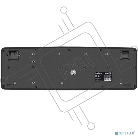 Клавиатура ExeGate EX287138RUS Professional Standard LY-405 (USB, полноразмерная, 105кл., Enter большой, длина кабеля 1,5м, черная, Color box)