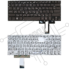 Клавиатура для ноутбука Asus UX31 UX31A UX32 UX32V UX32A черная с подсветкой