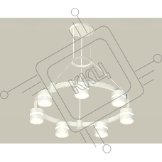 Светильник Ambrella light XR92031602/7 SWH/FR белый песок/белый матовый GX53 (A9203, C9236, N8444)