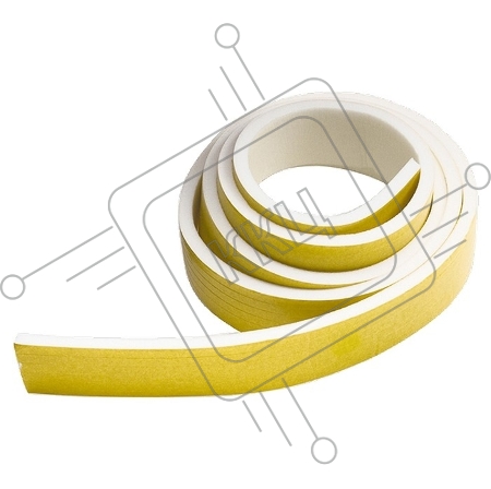 Уплотнитель СИБРТЕХ для окон со скотчем,5x8 мм,18 м//Р 93855