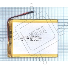 Аккумулятор Li-Pol (батарея) 4*60*80мм 2pin 3.7V/2500mAh