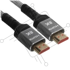 Кабель iOpen HDMI 19M/M,ver. 2.1 8KX60Hz (Econom) оплетка 3m ACG859B-3.0